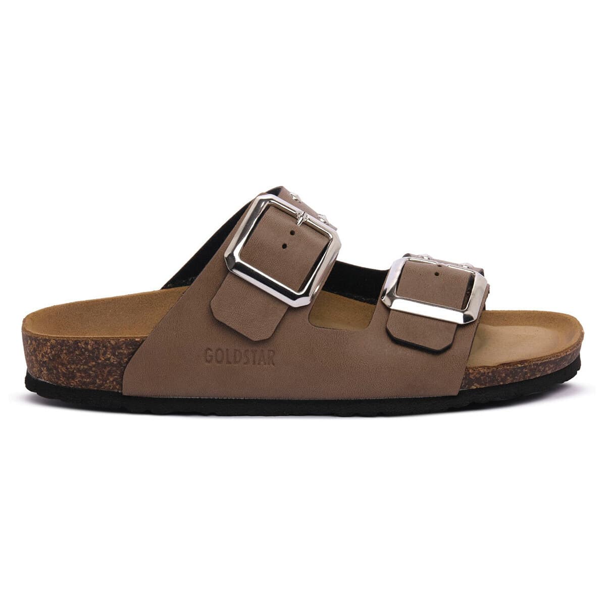 Men's Mules Gold Star Brown