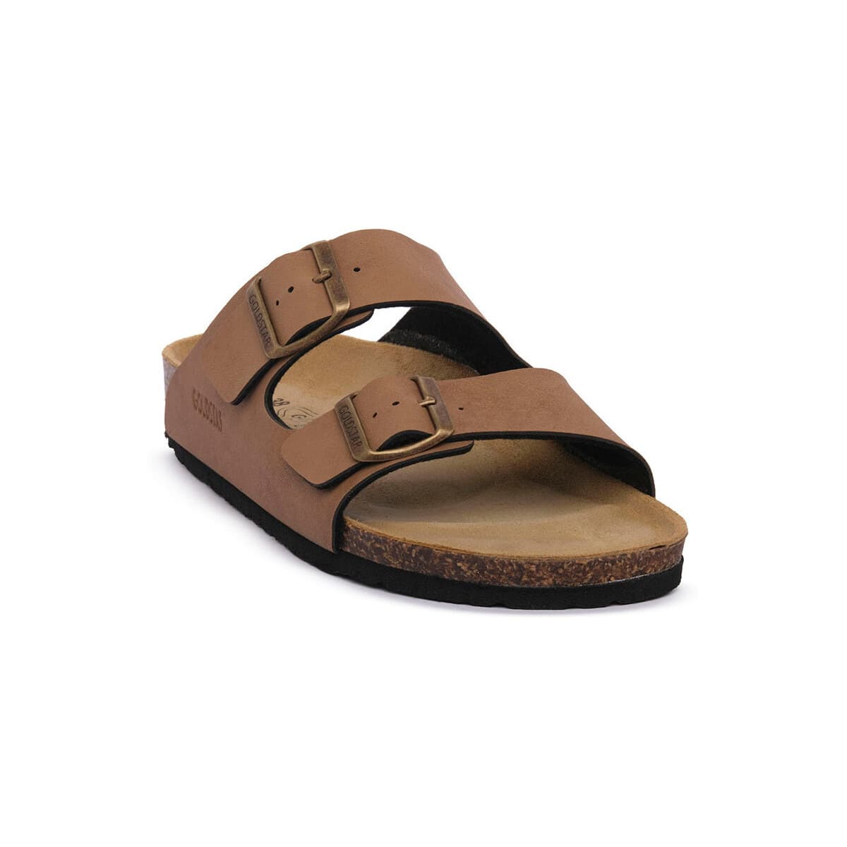Women's Mules Gold Star Brown