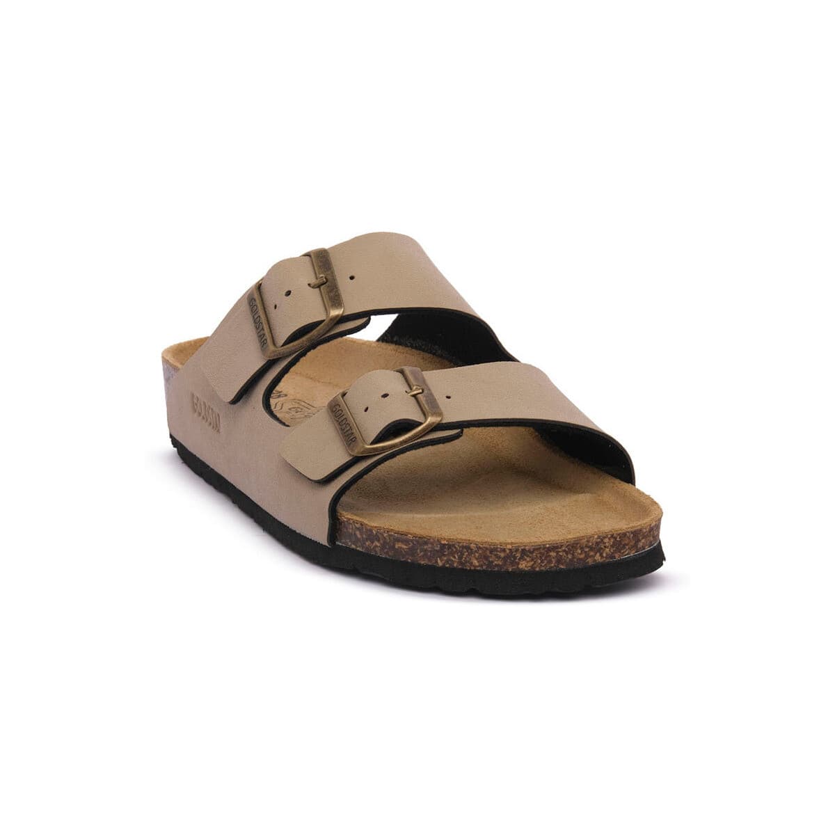 Women's Mules Gold Star Beige