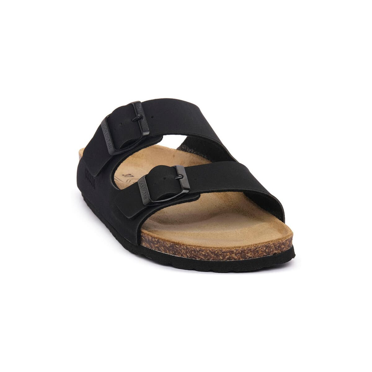 Women's Mules Gold Star Black