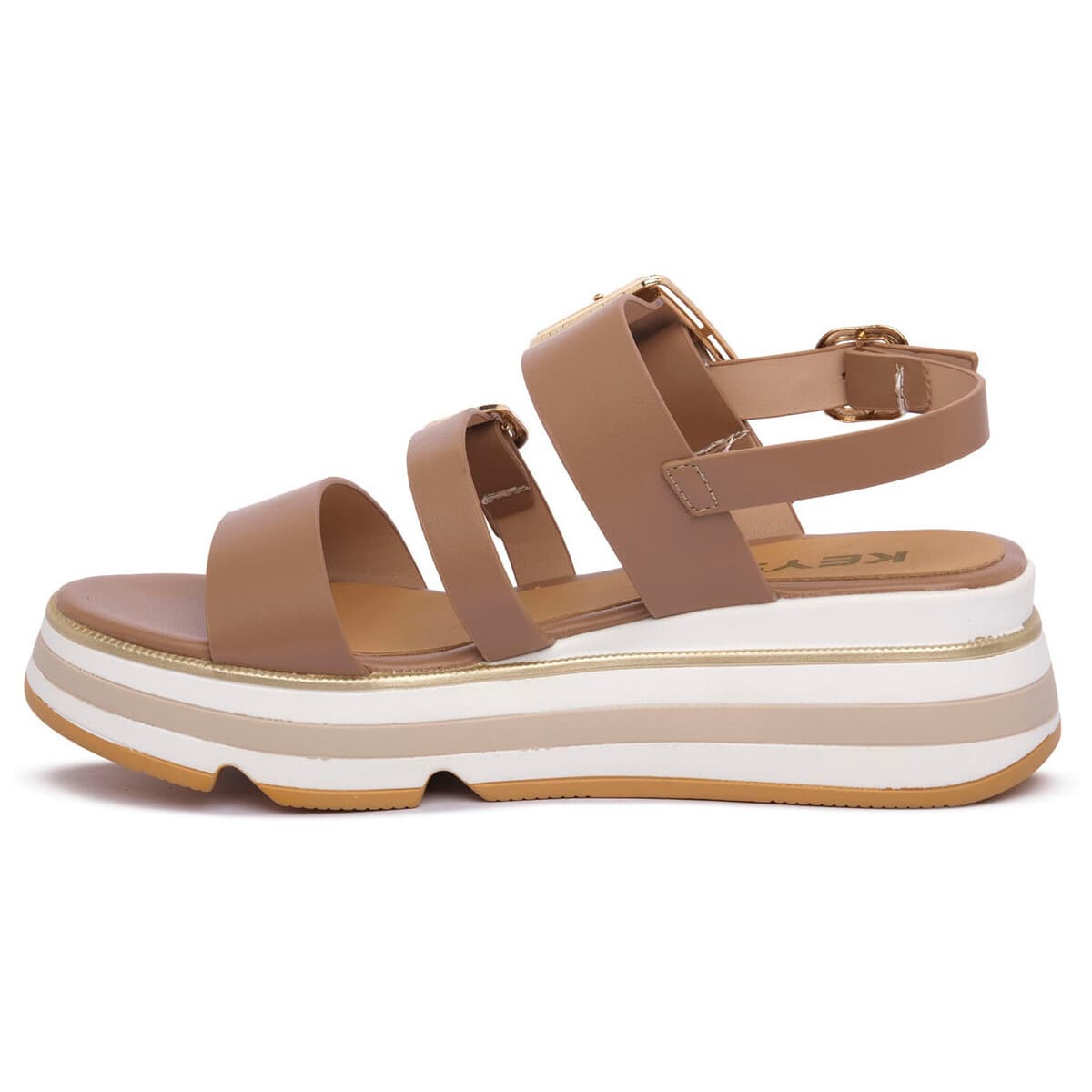 Women's Platforms Keys Brown