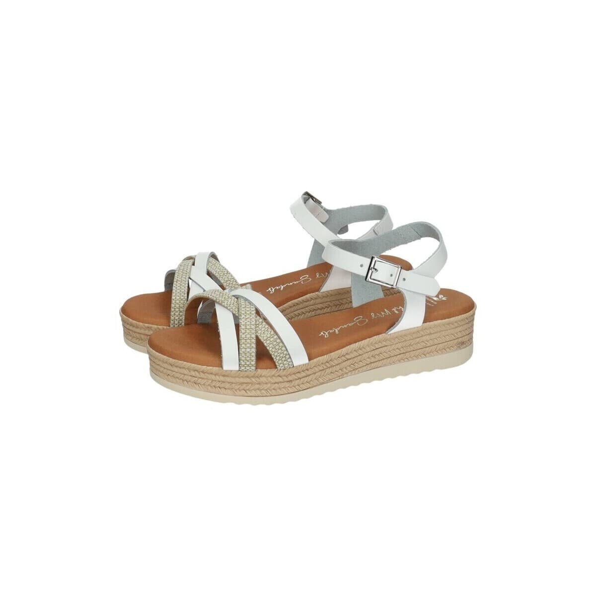 Women's Platforms Oh My Sandals White