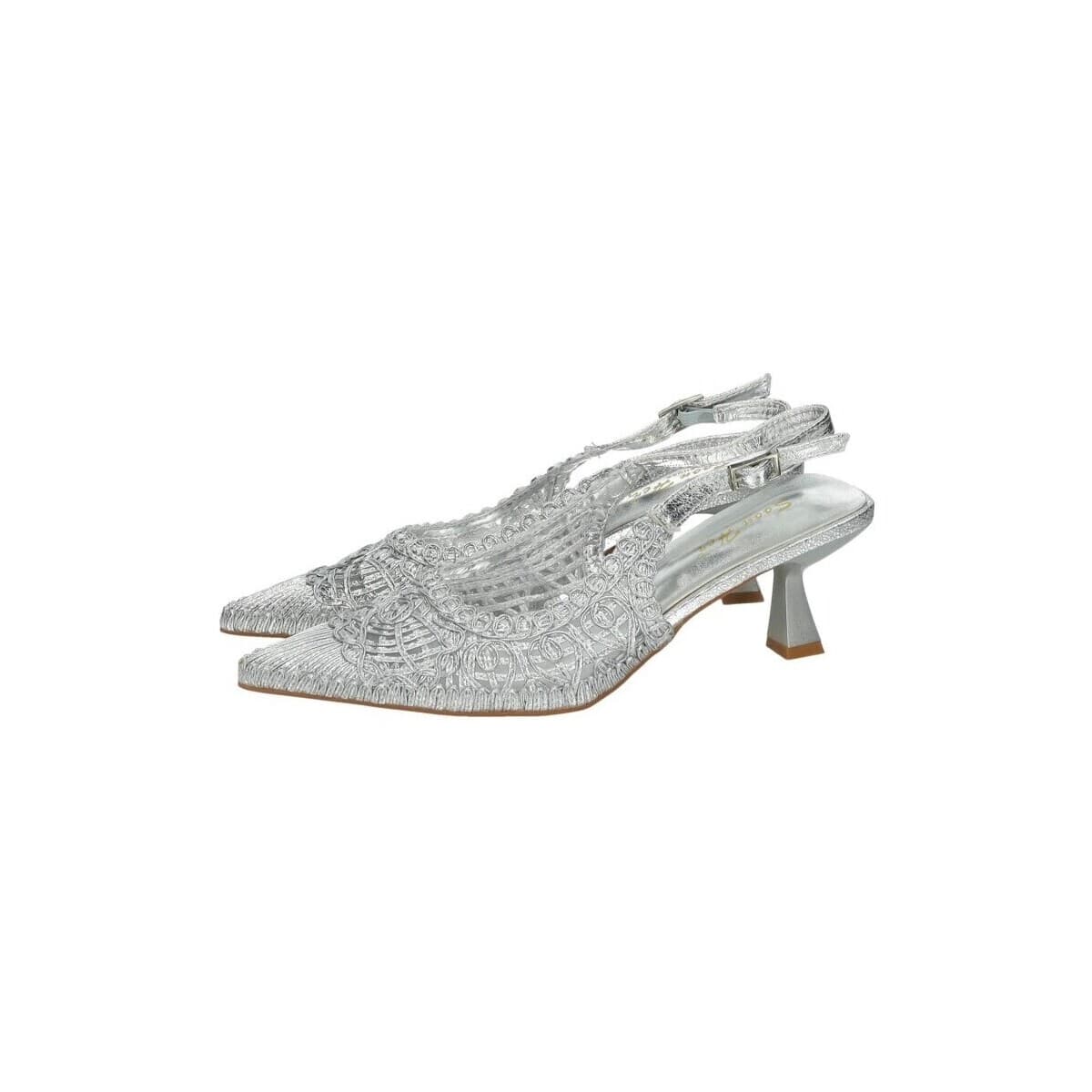 Women's Pumps Day-Vine Shoes Silver
