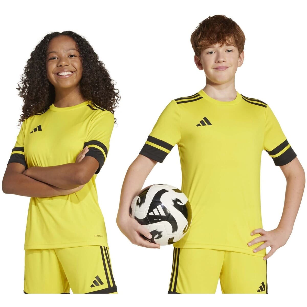 Boys' T-Shirts adidas Yellow