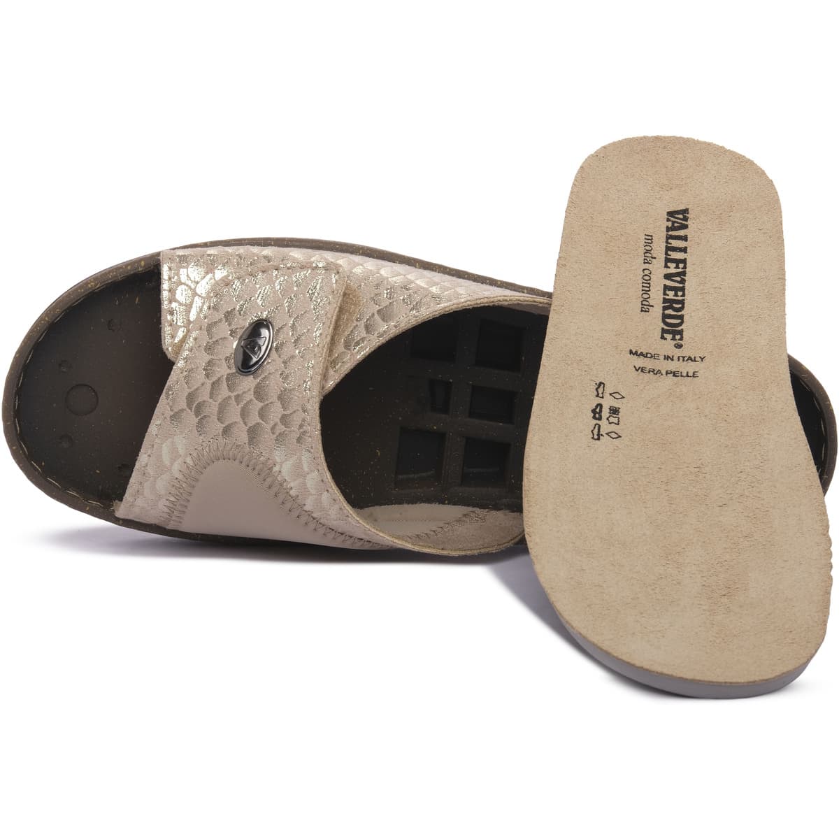 Women's Mules Valleverde Beige