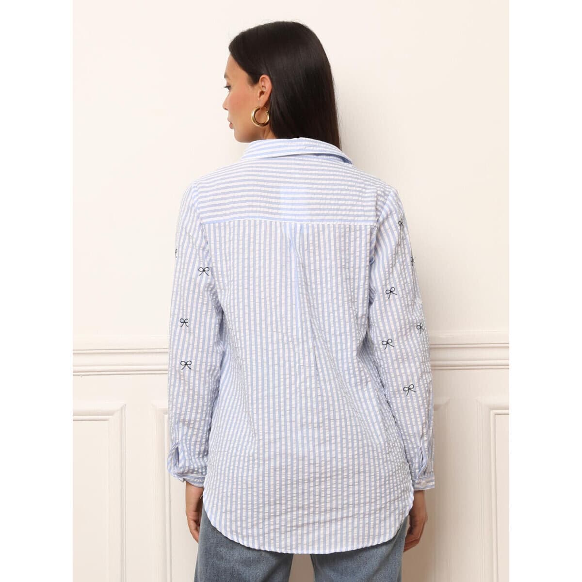 Women's Shirts La Modeuse Blue
