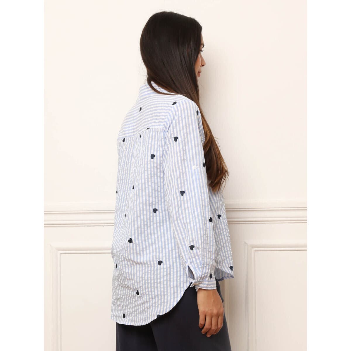 Women's Shirts La Modeuse Blue