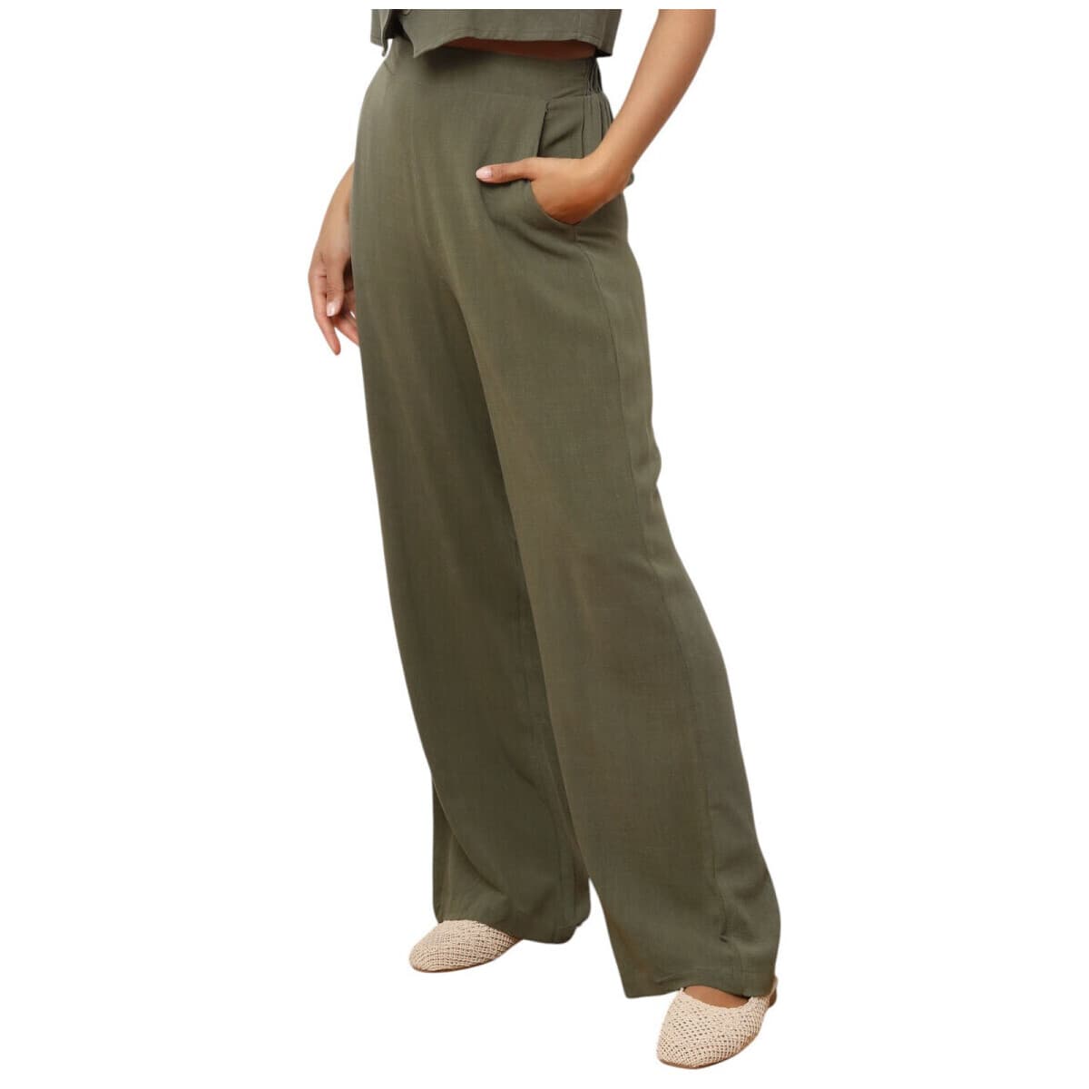 Women's Pants La Modeuse Khaki