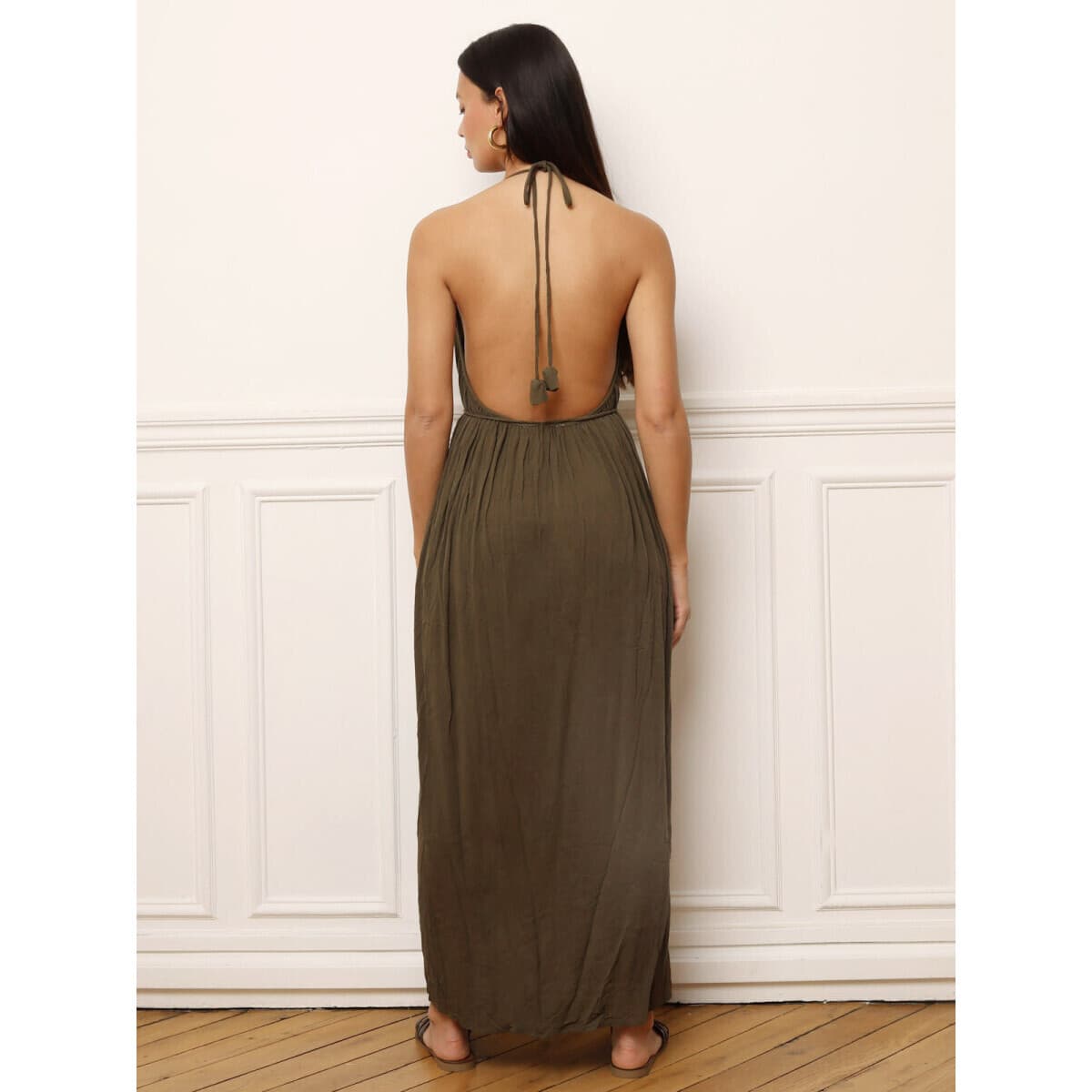 Women's Dresses La Modeuse Khaki