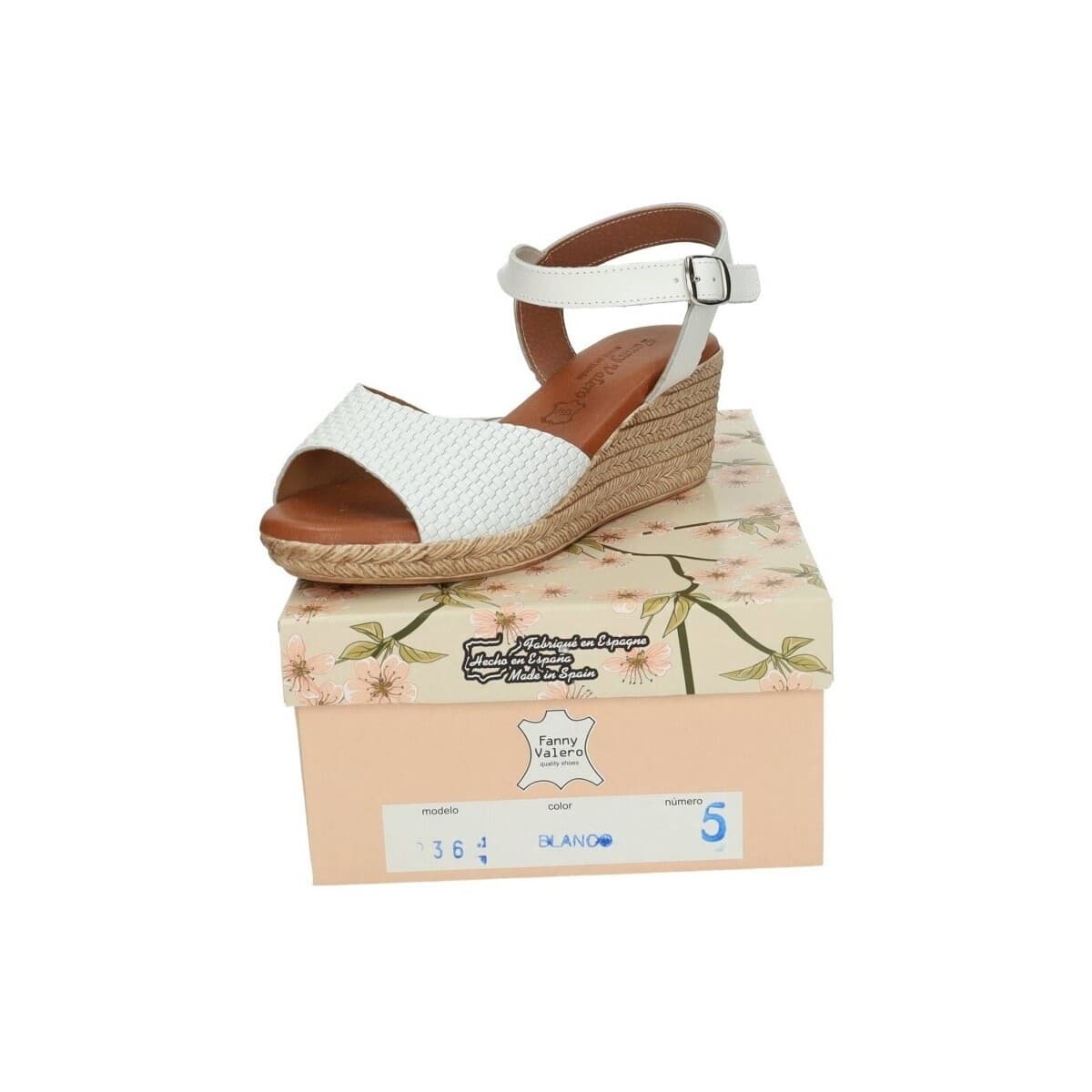Women's Platforms Fanny Valero White