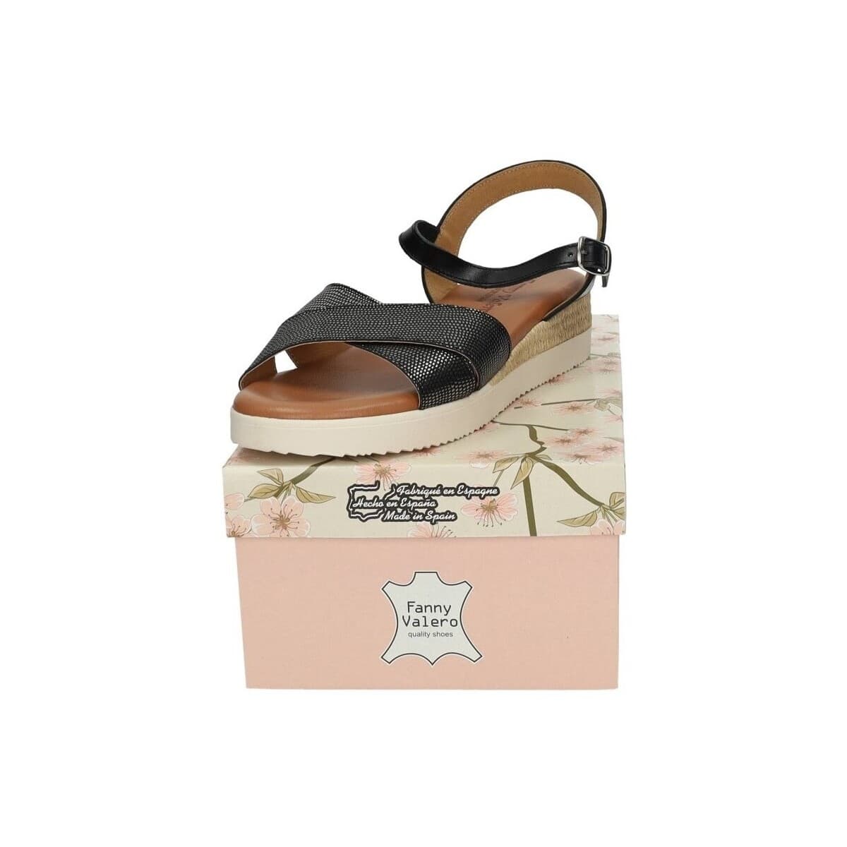 Women's Platforms Fanny Valero Black