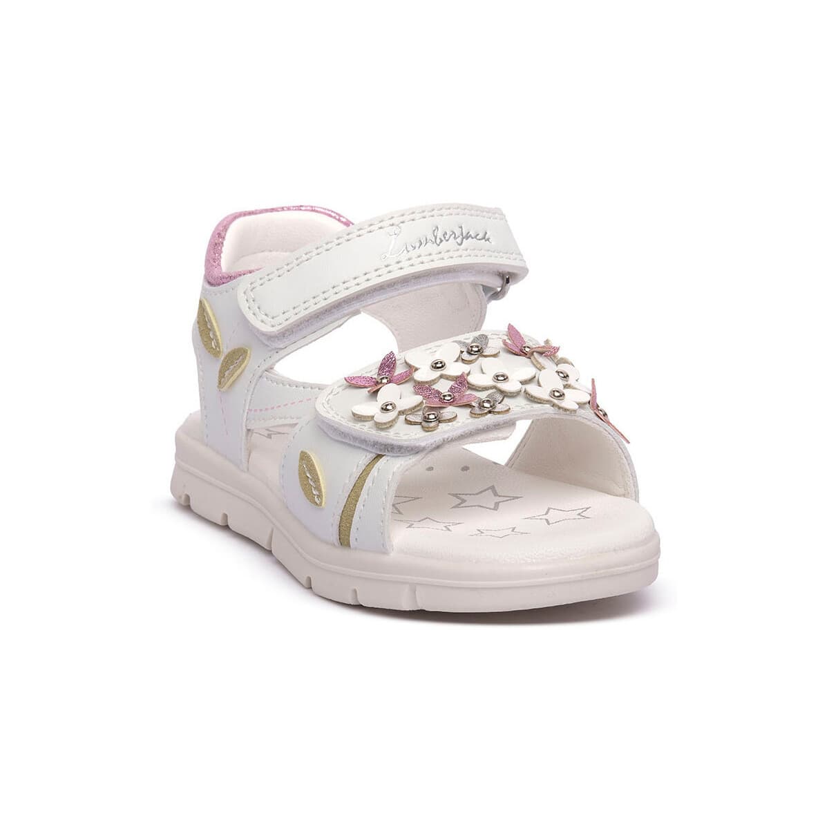 Girls' Sandals Lumberjack White