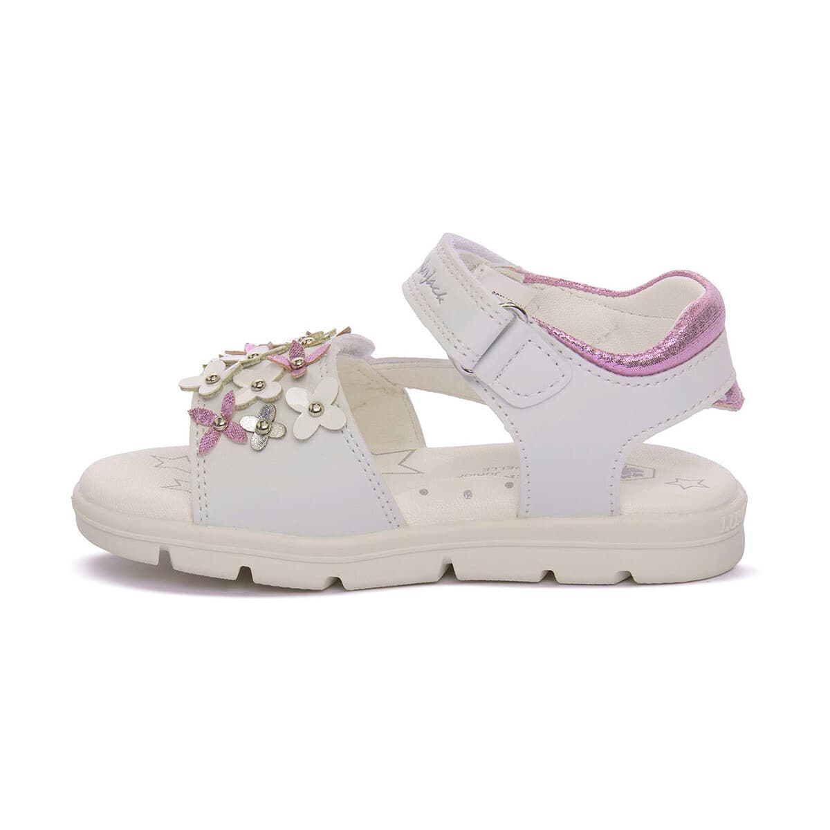 Girls' Sandals Lumberjack White
