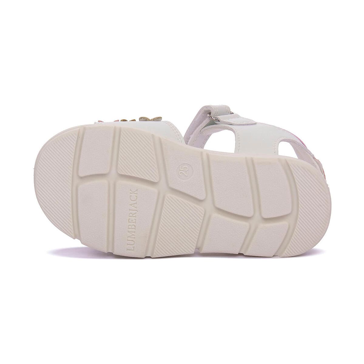 Girls' Sandals Lumberjack White