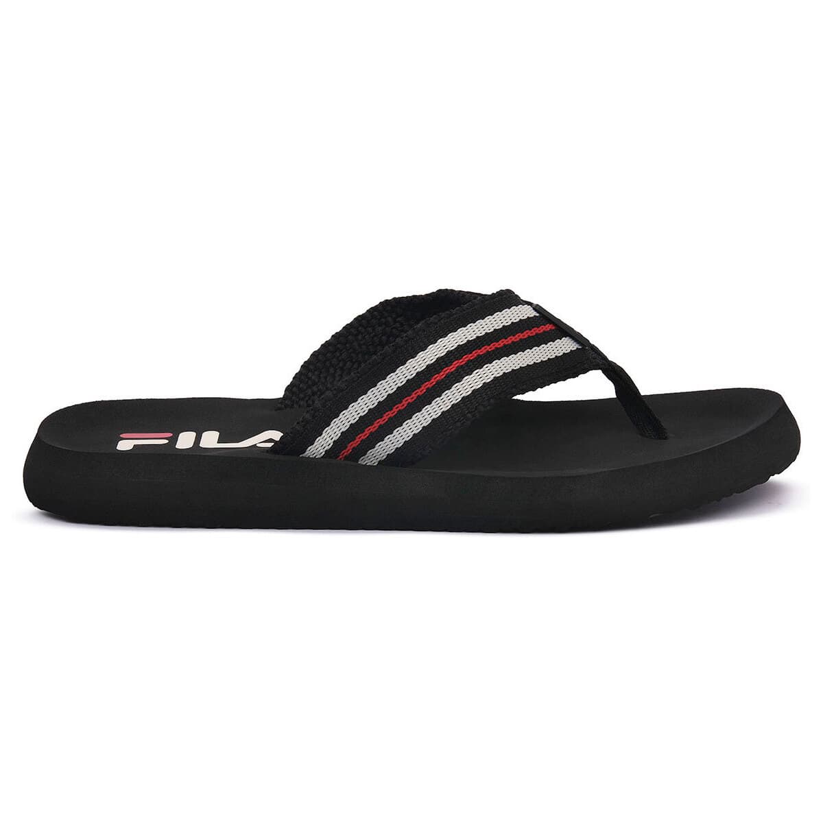 Women's Flip Flops Fila Black