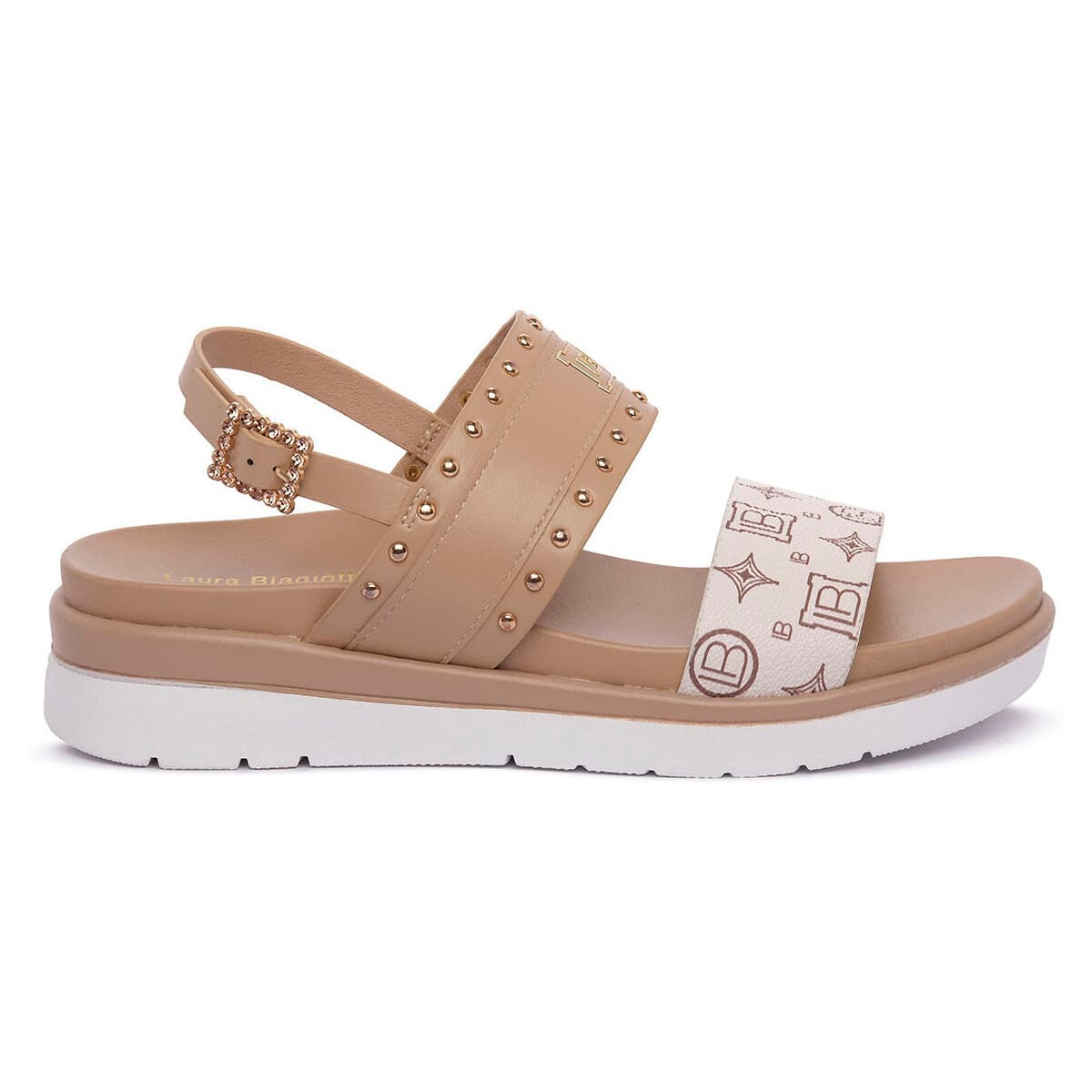 Σανδάλια με πλατφόρμα Laura Biagiotti CALF NUDE