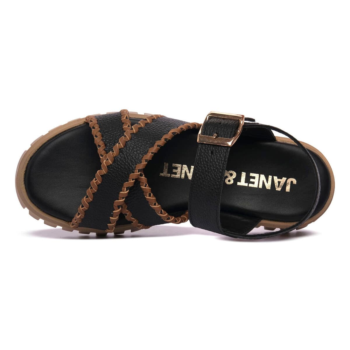 Women's Platforms Janet&Janet Black