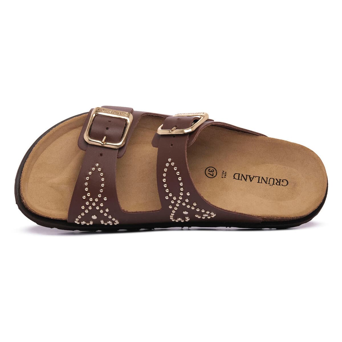 Women's Mules Grunland Brown