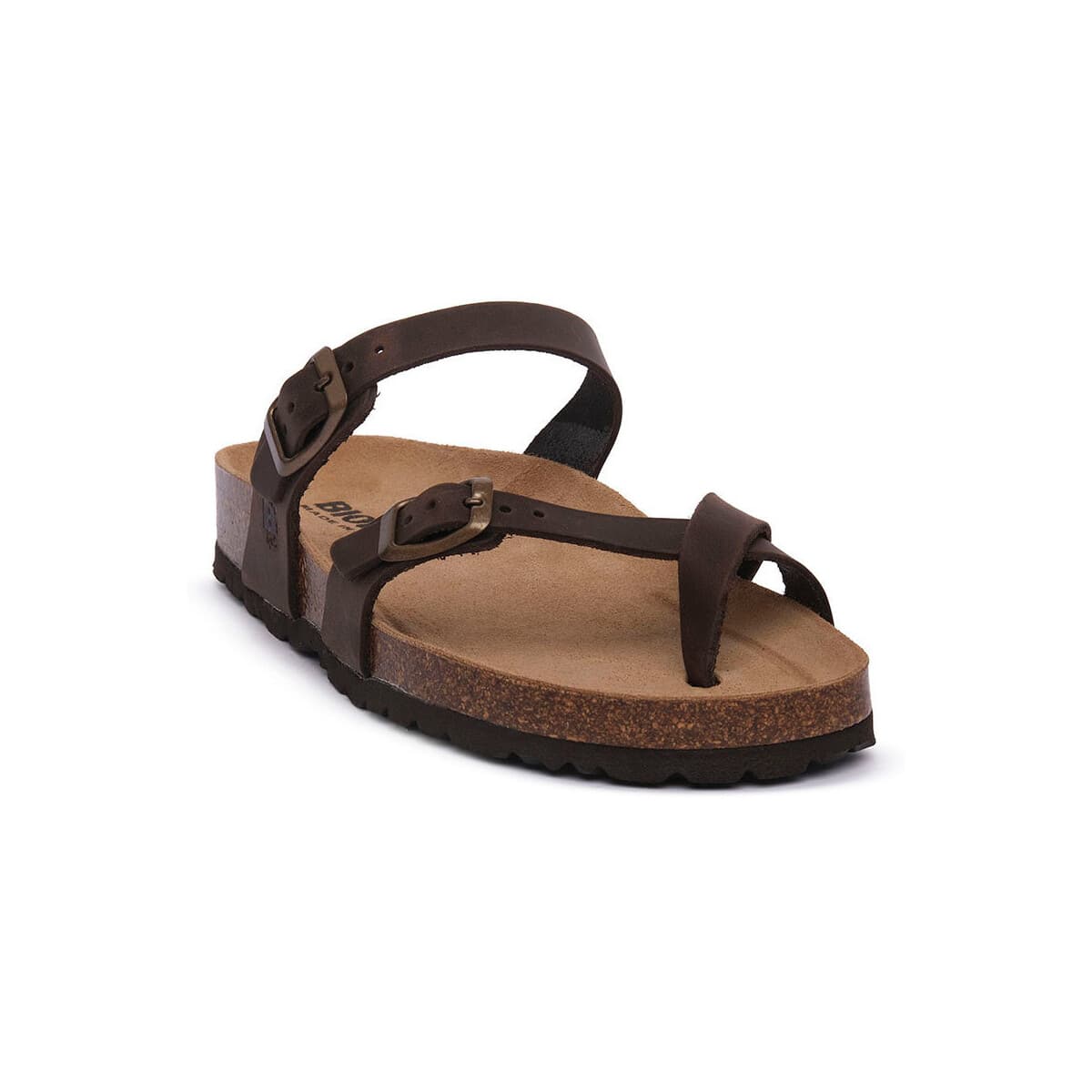 Women's Flip Flops Bioline Brown