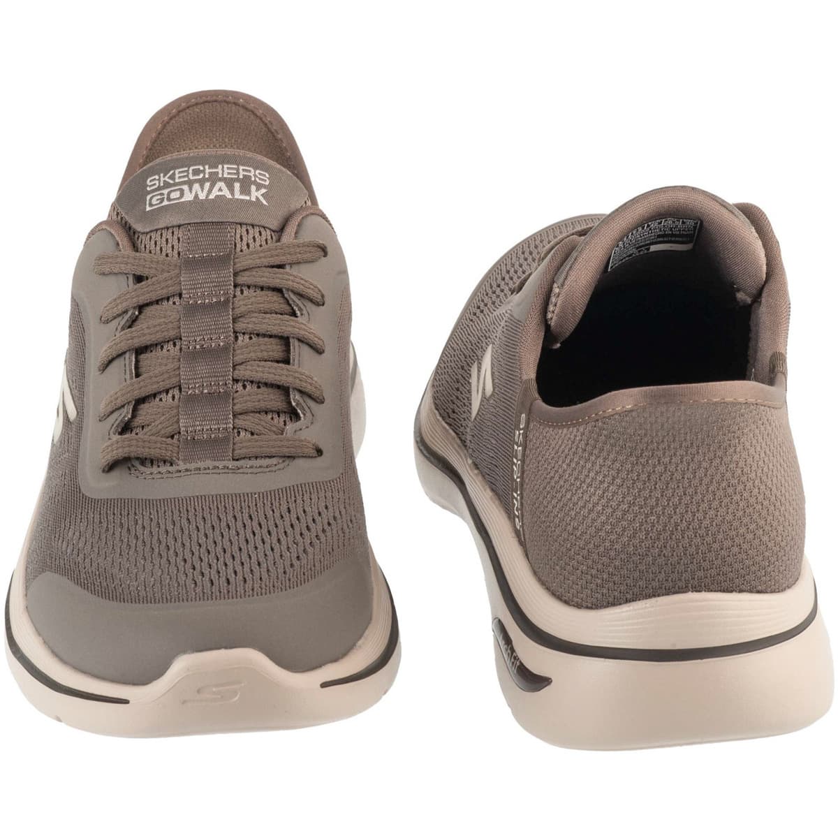 Men's Gym Shoes Skechers Brown