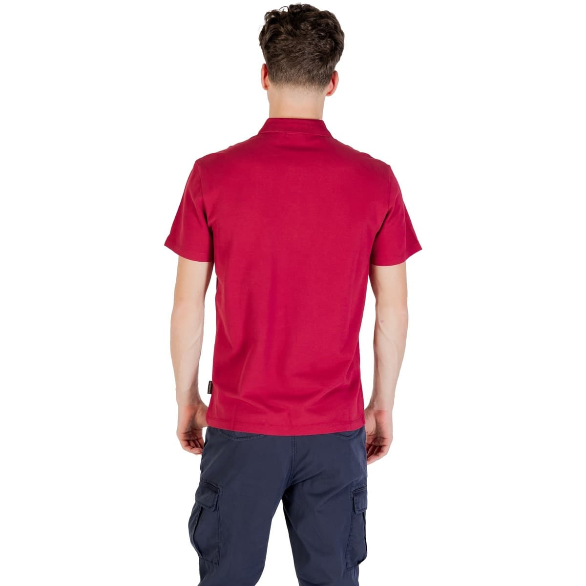 Men's Polo Shirts Napapijri Red