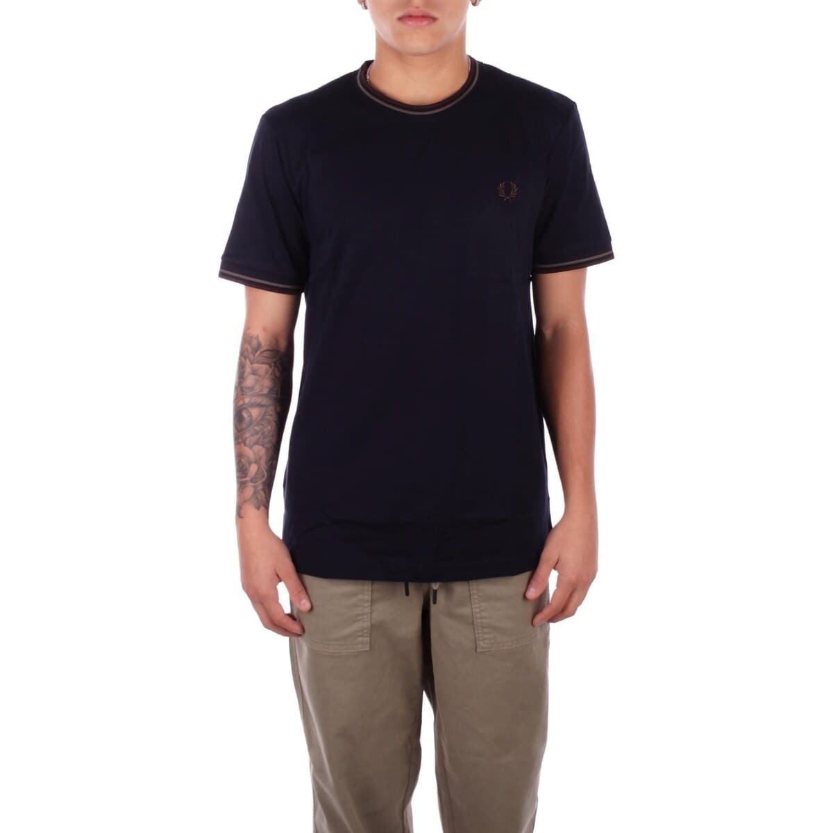 T-shirt με κοντά μανίκια Fred Perry M1588