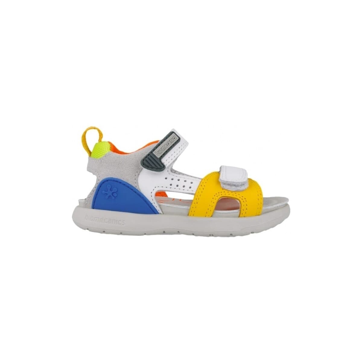 Σανδάλια χωρίς τακούνι Biomecanics Kids Sandals 252218-C - Blanco/Amarillo