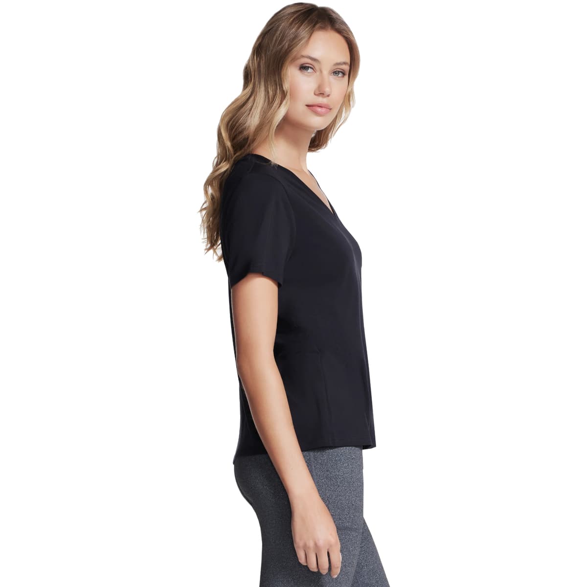 Women's T-Shirts Skechers Black
