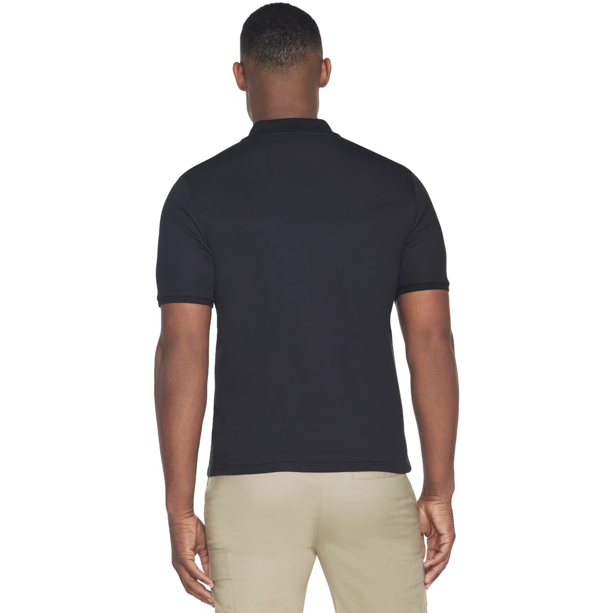 Men's Polo Shirts Skechers Black
