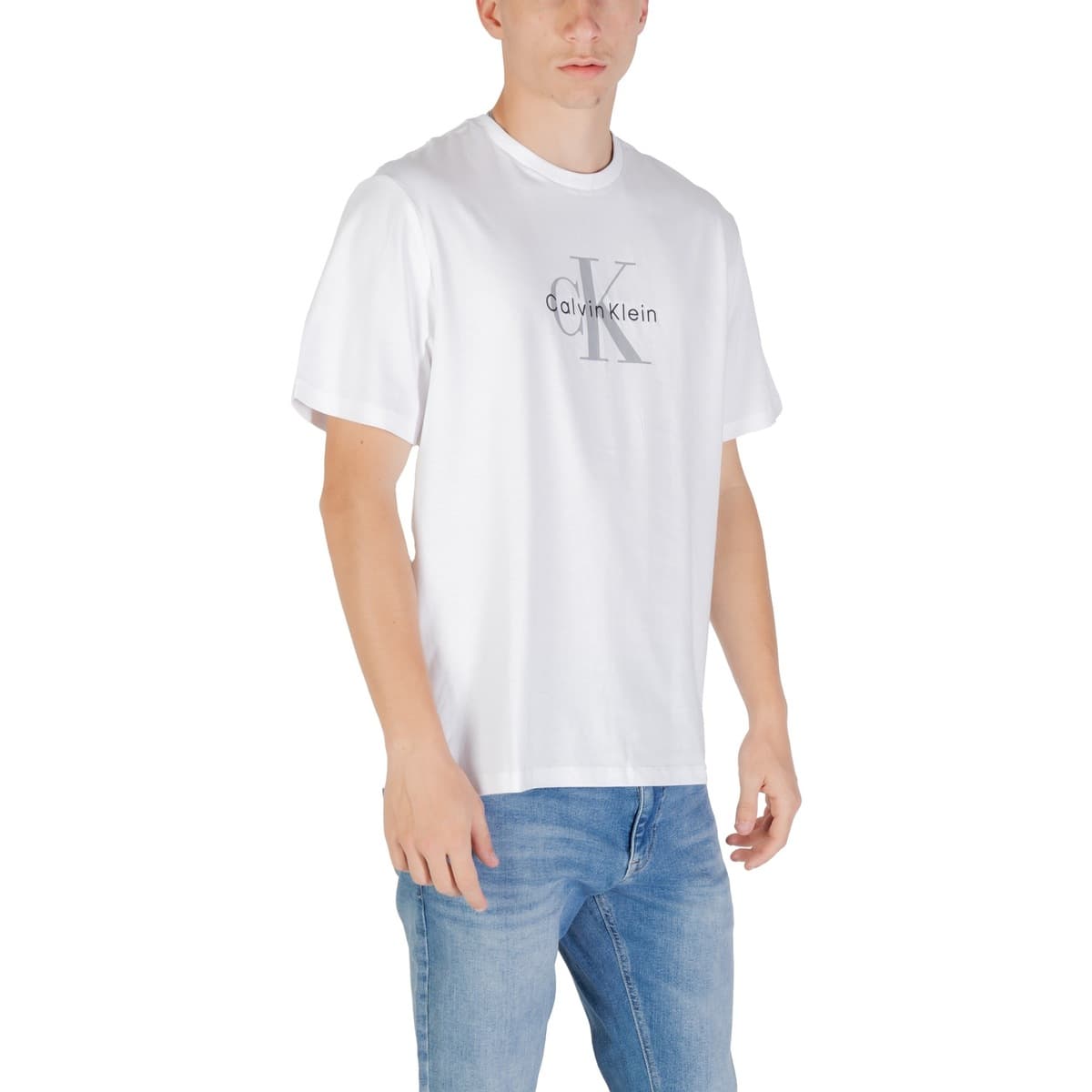 Men's Polo Shirts Calvin Klein White