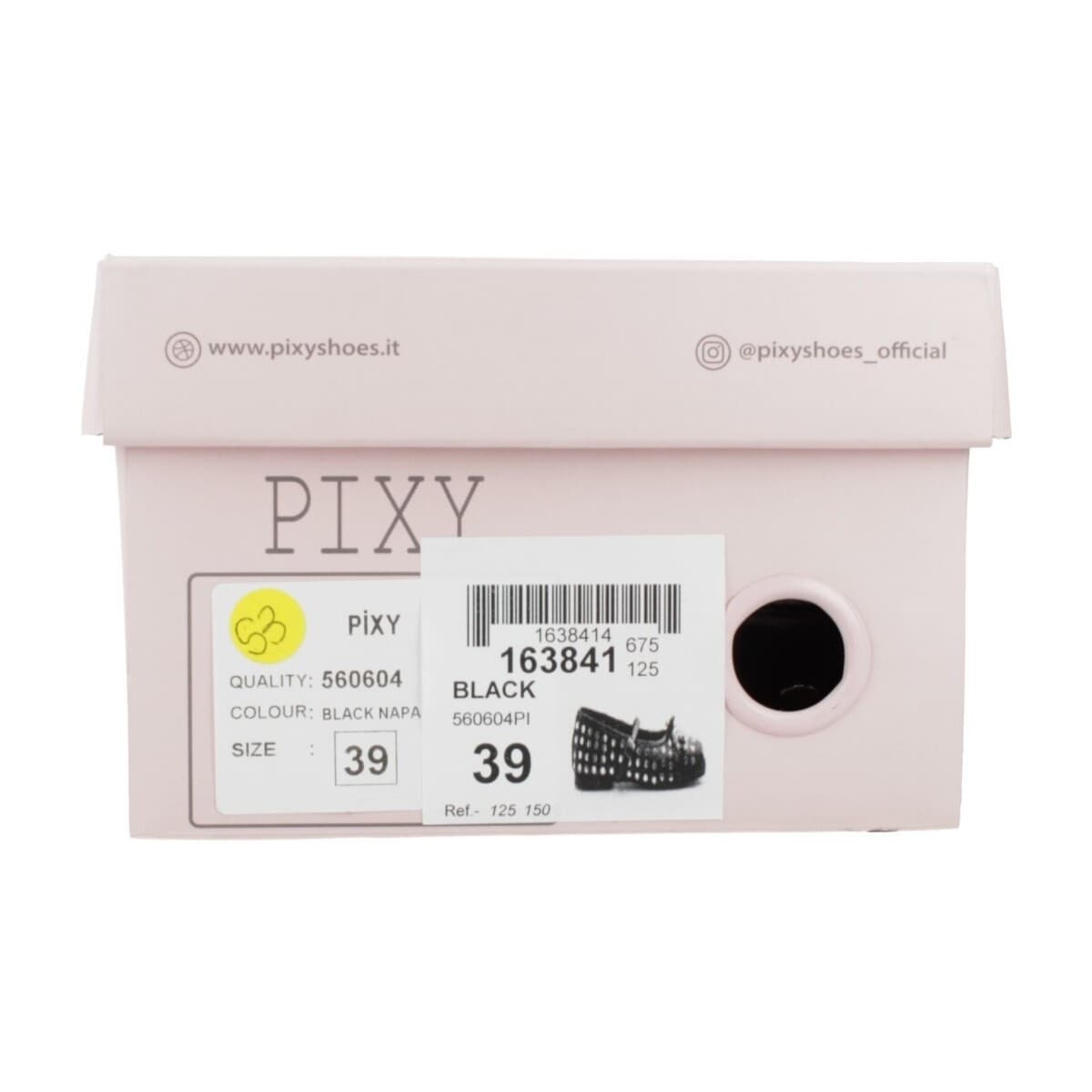 Women's Ballet Flats Pixy Black