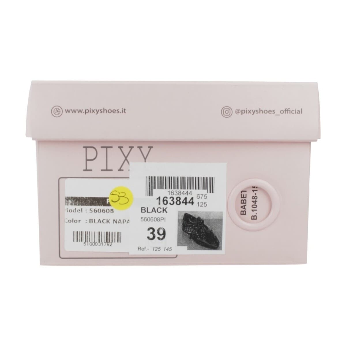 Women's Ballet Flats Pixy Black