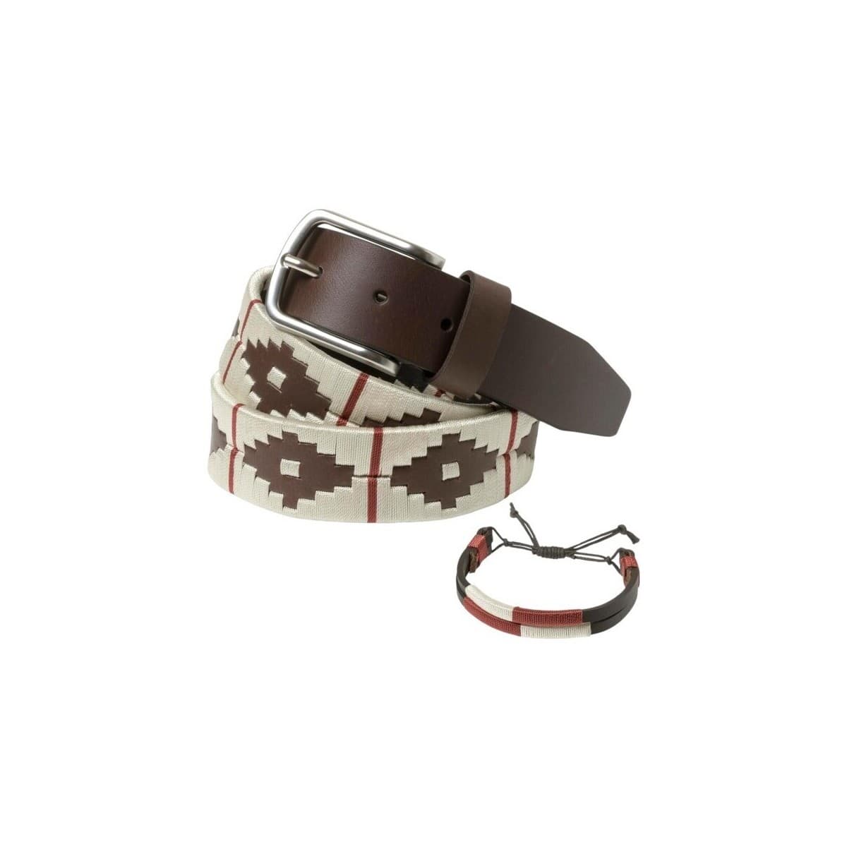 Men's Belts Pelpe White