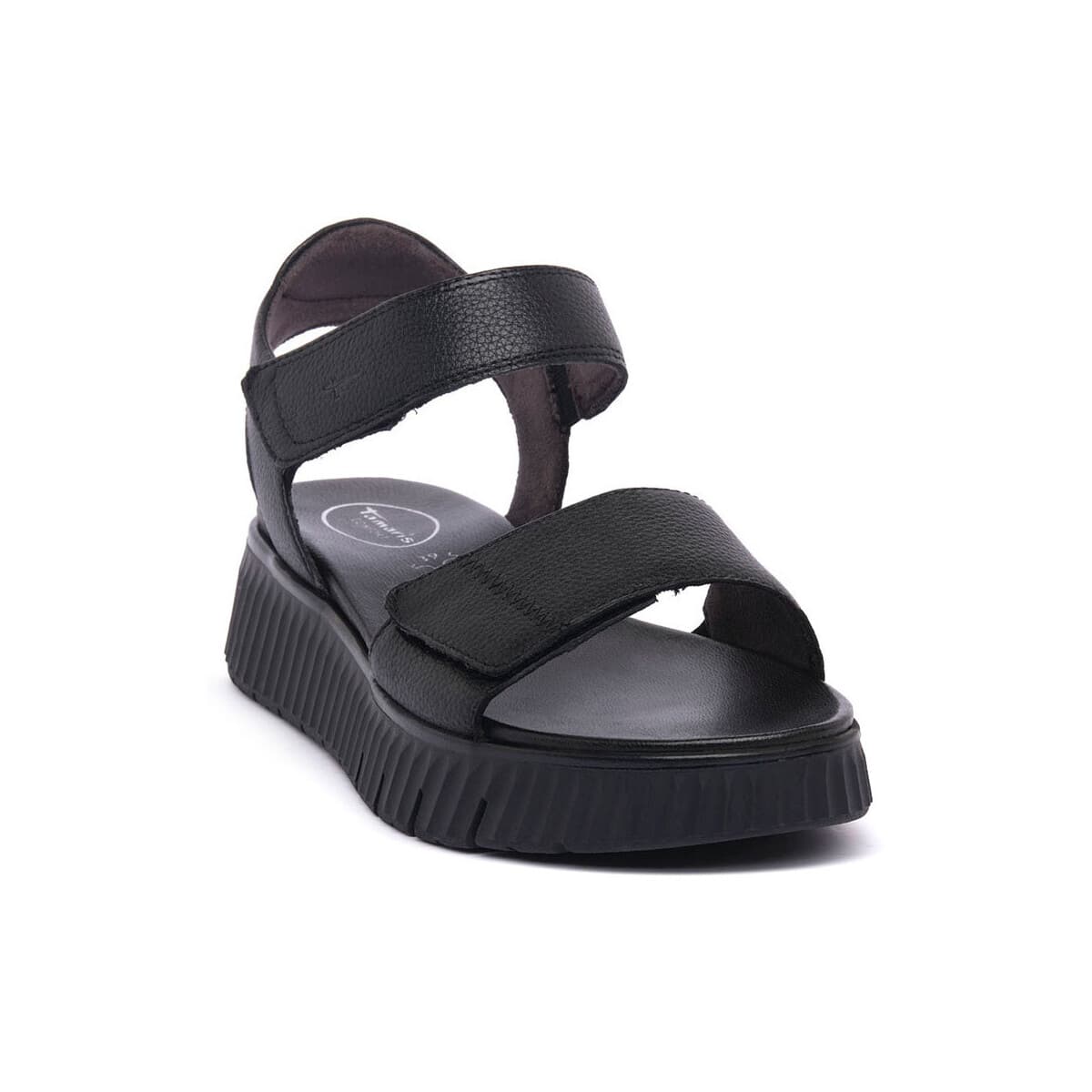 Σανδάλια με πλατφόρμα Jana BLK SANDAL