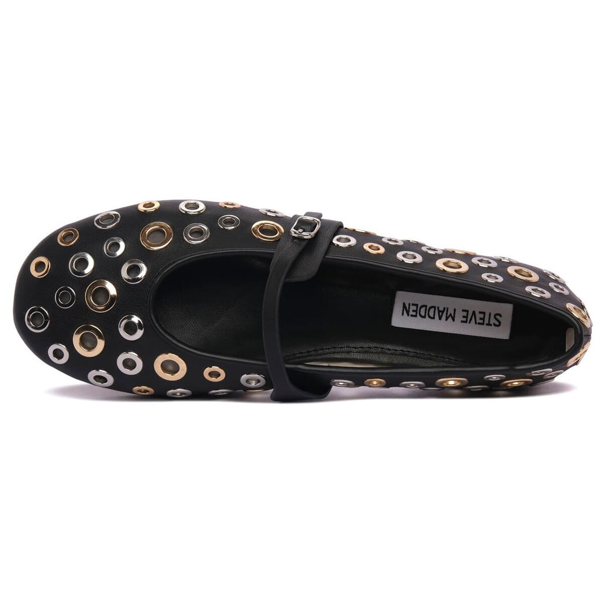 Women's Ballet Flats Steve Madden Black