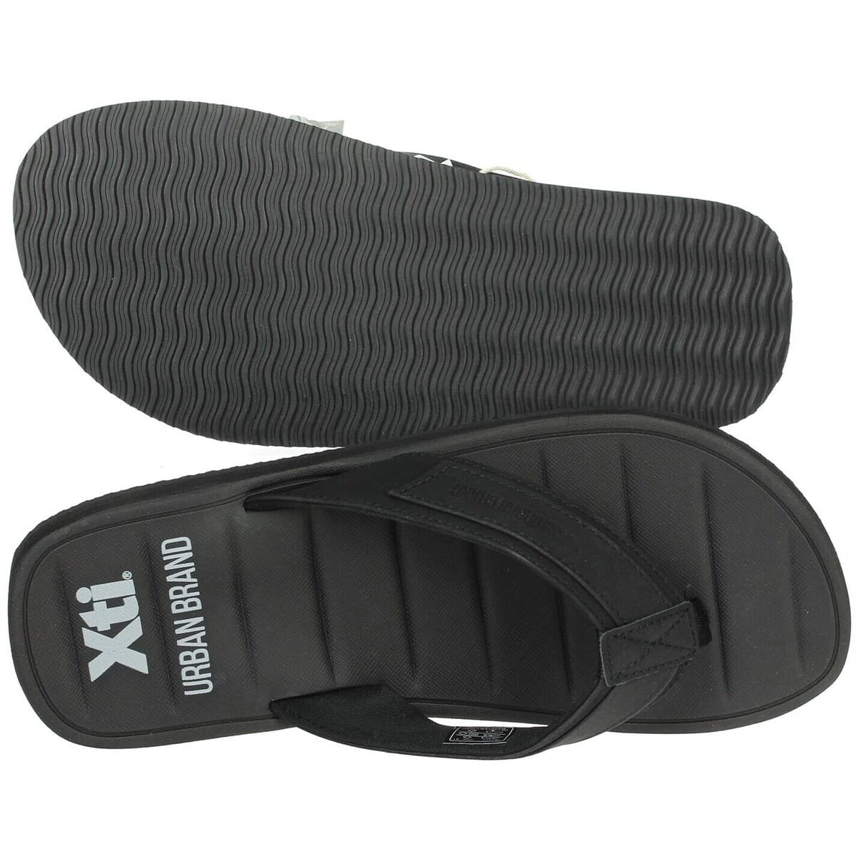 Men's Flip Flops Xti Black