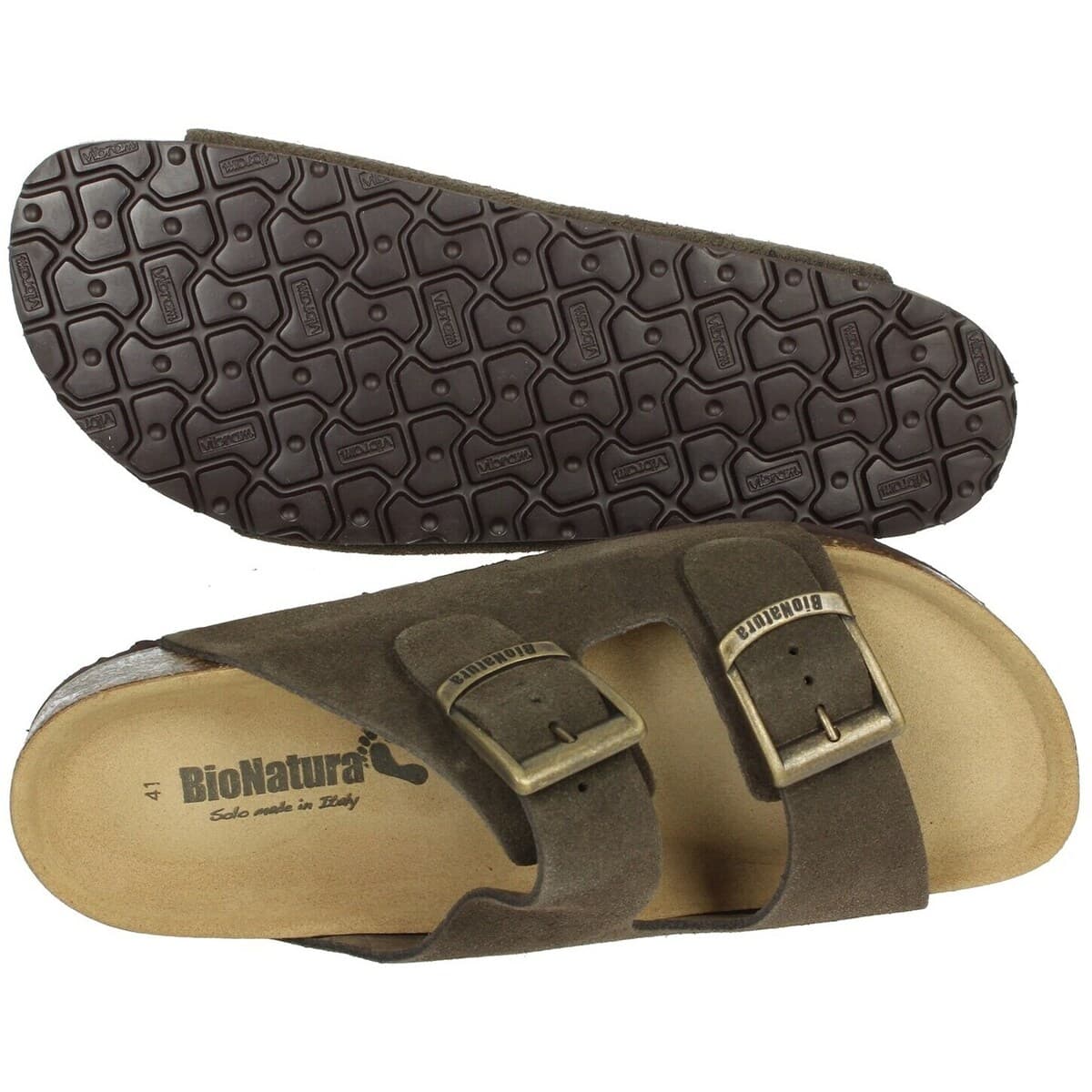 Men's Mules Bionatura Brown