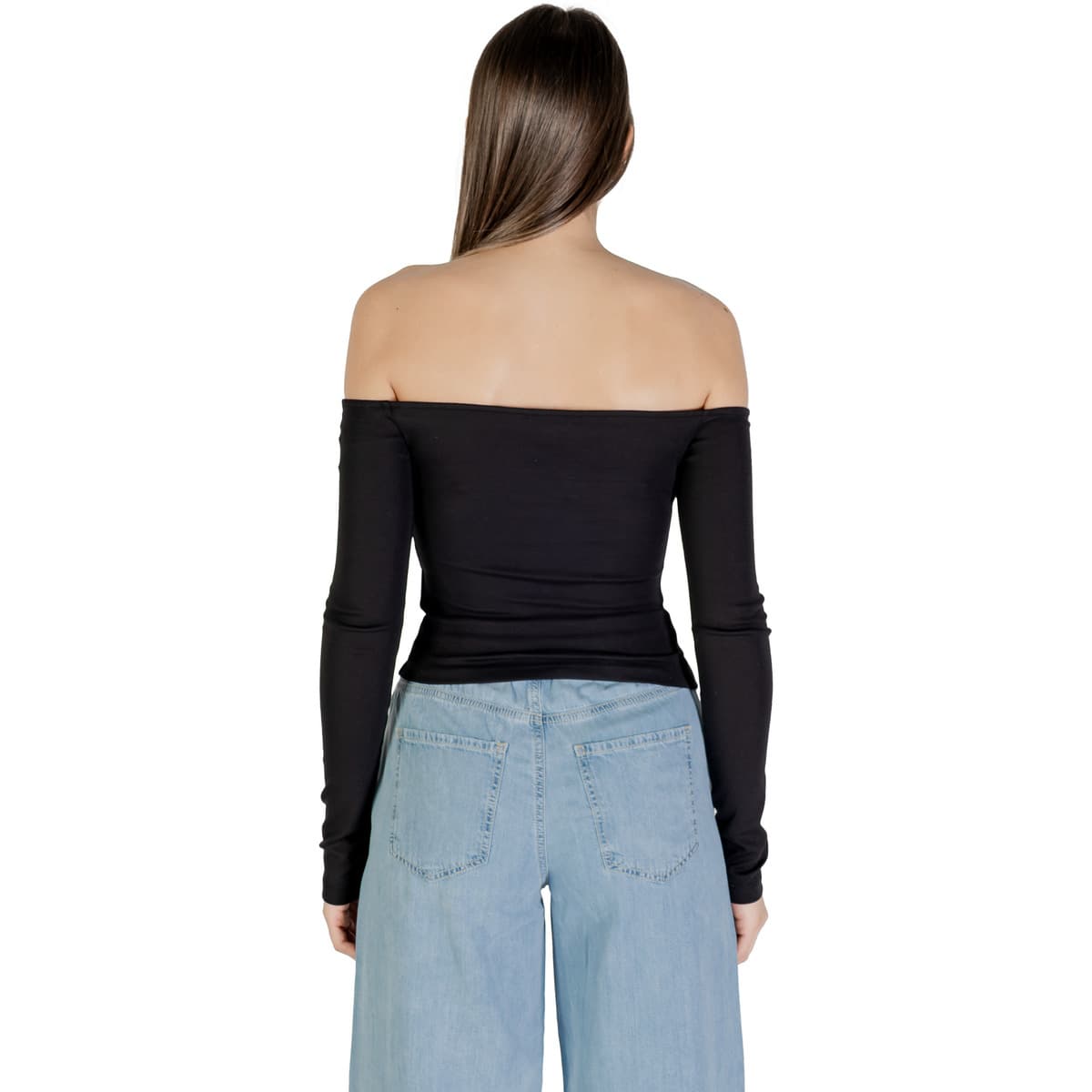 Women's T-Shirts Tommy Hilfiger Black