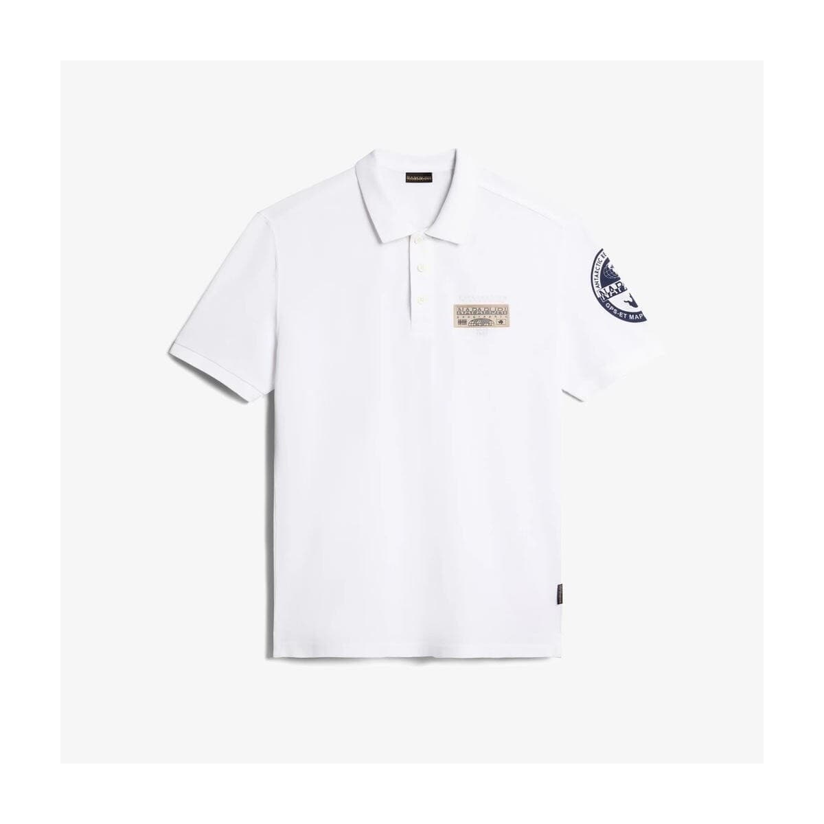 Men's T-Shirts Napapijri White