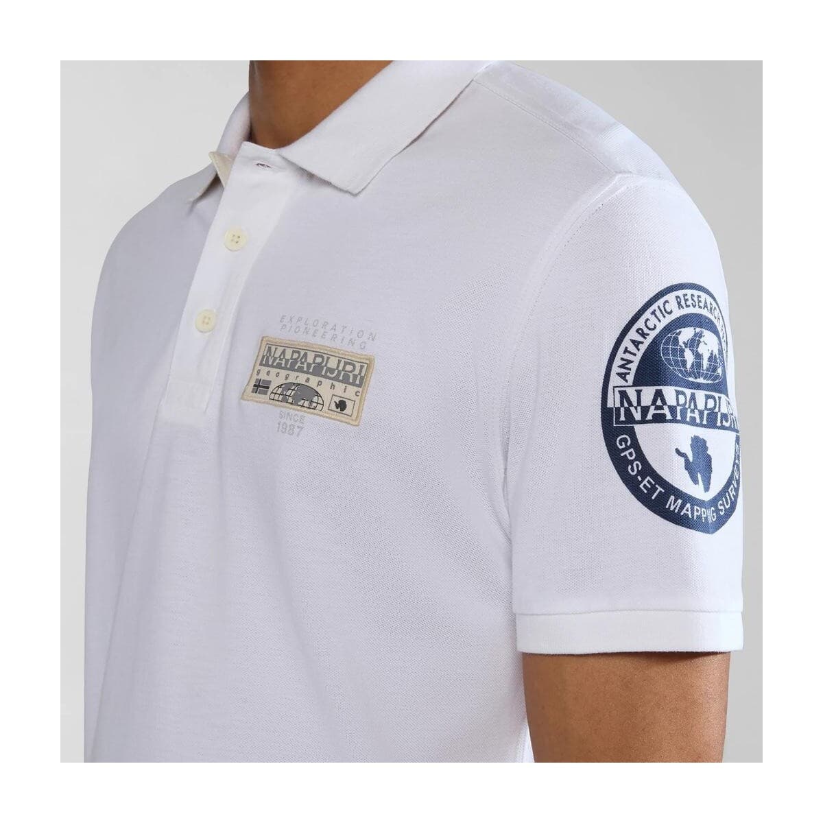 Men's T-Shirts Napapijri White