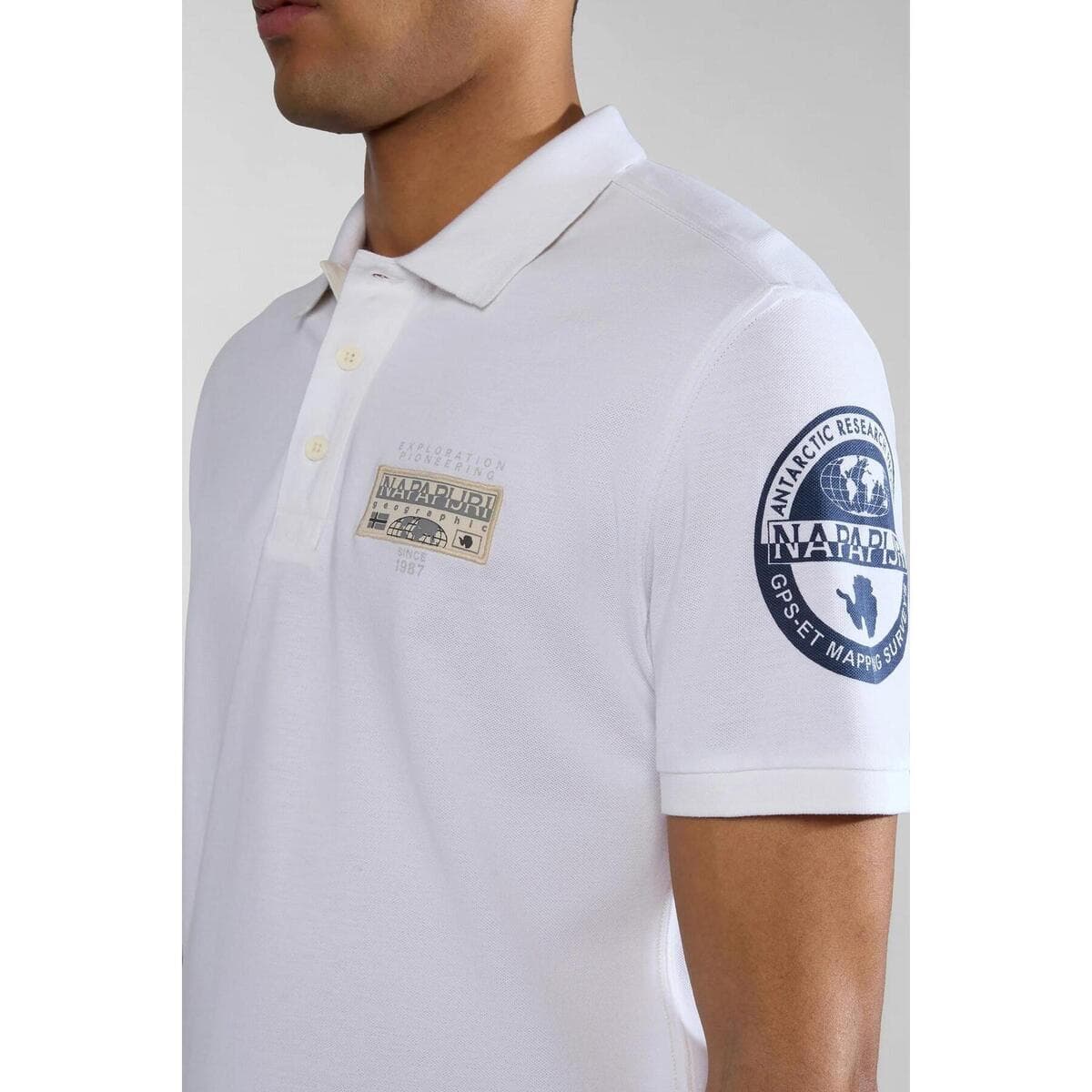 Men's T-Shirts Napapijri White