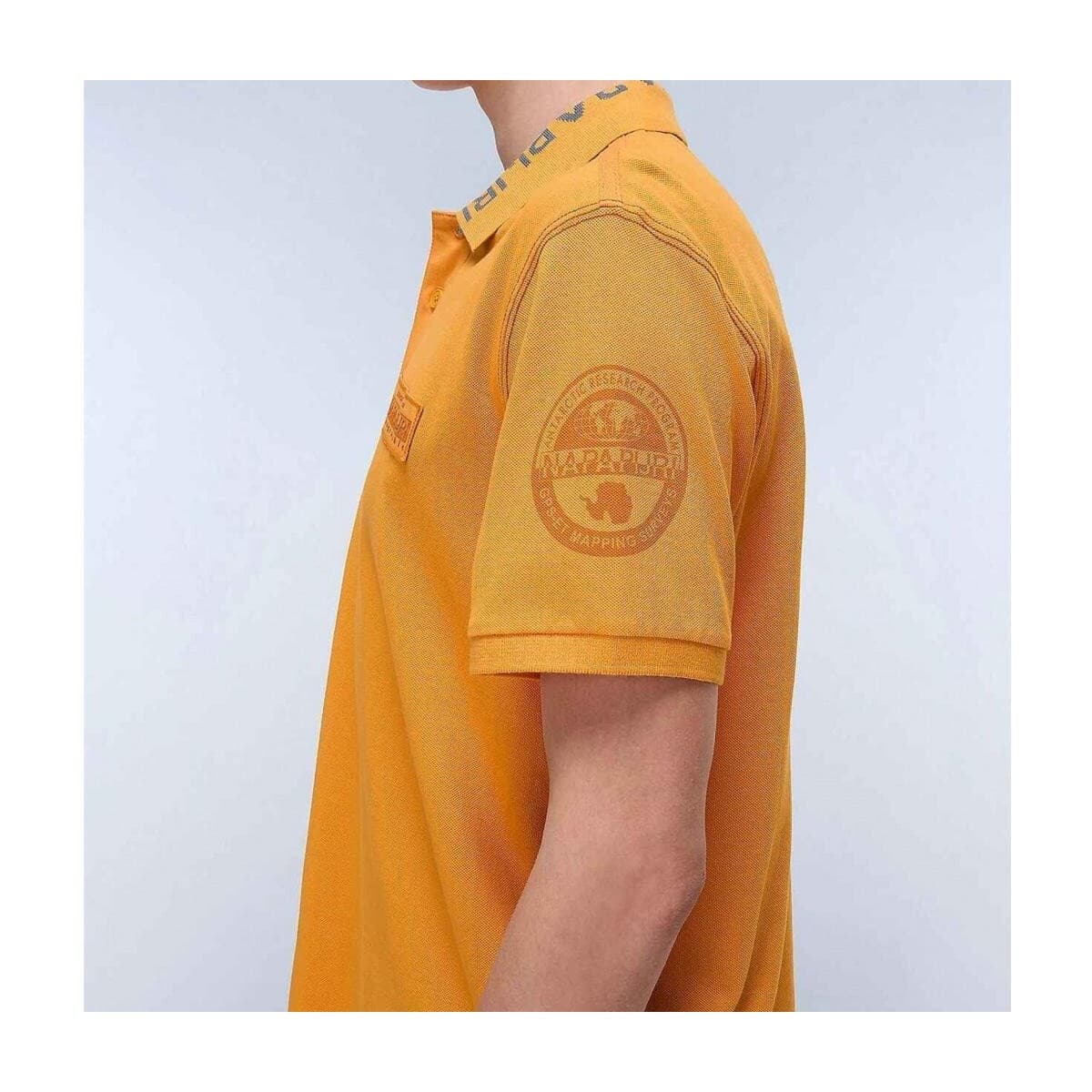 Men's T-Shirts Napapijri Orange
