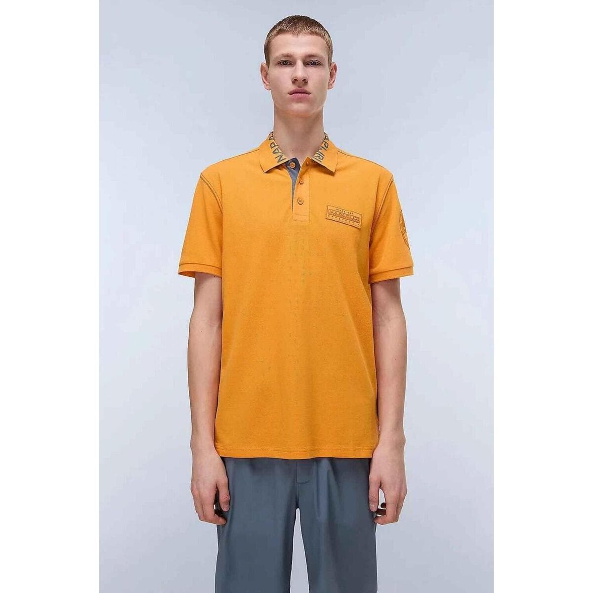 Men's T-Shirts Napapijri Orange