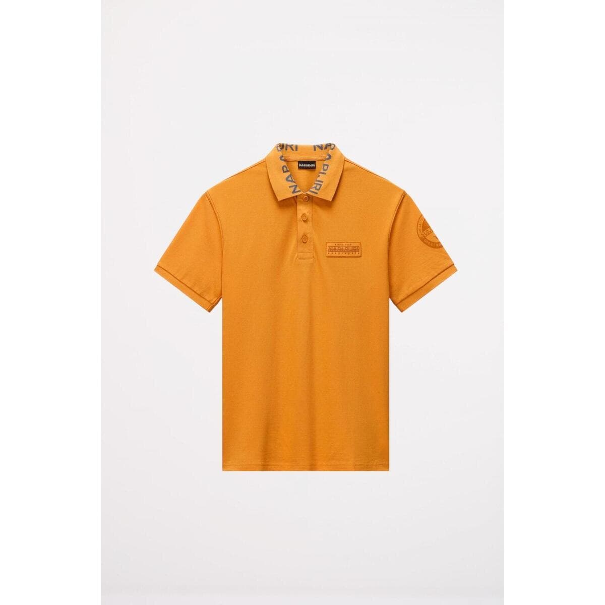 Men's T-Shirts Napapijri Orange