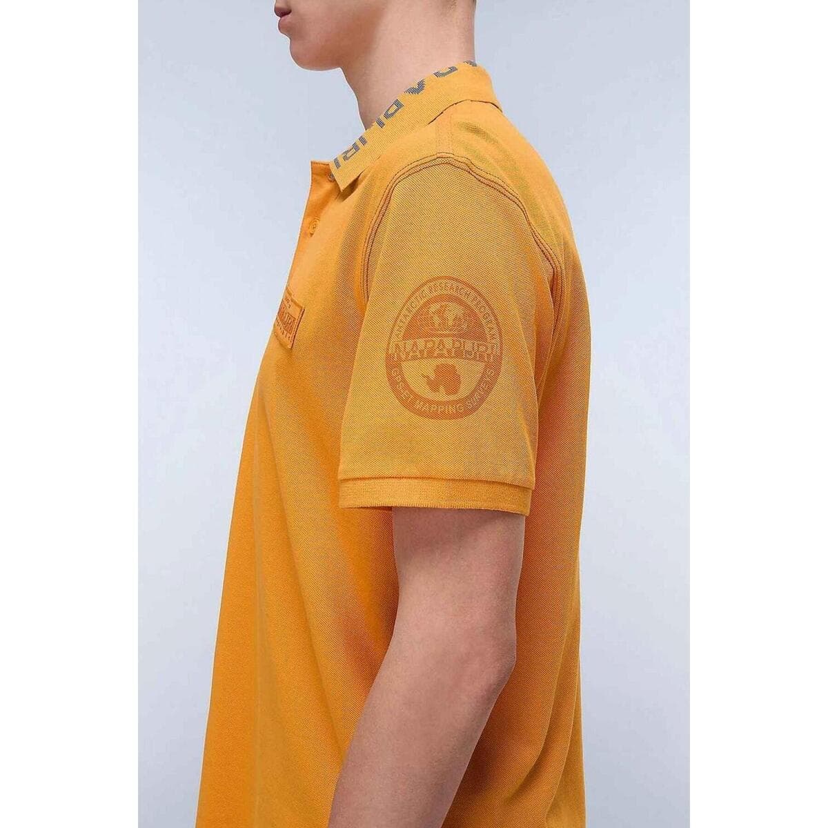 Men's T-Shirts Napapijri Orange