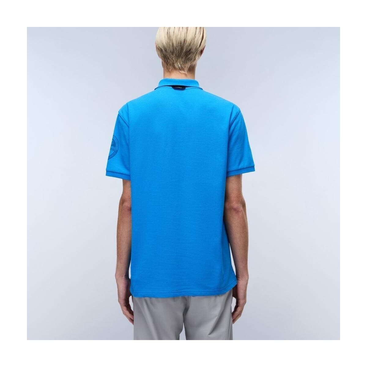Men's T-Shirts Napapijri Blue