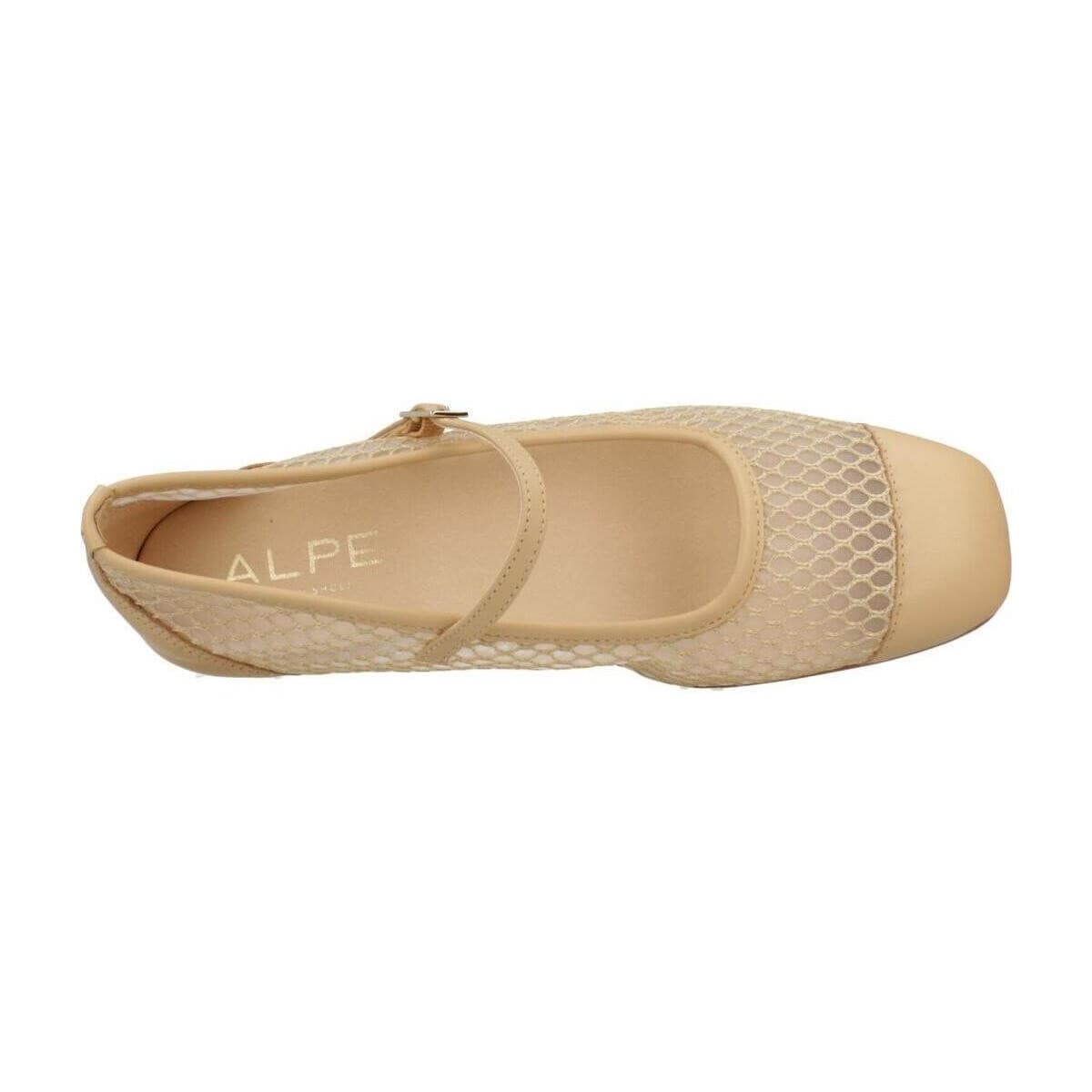 Women's Ballet Flats Alpe Brown
