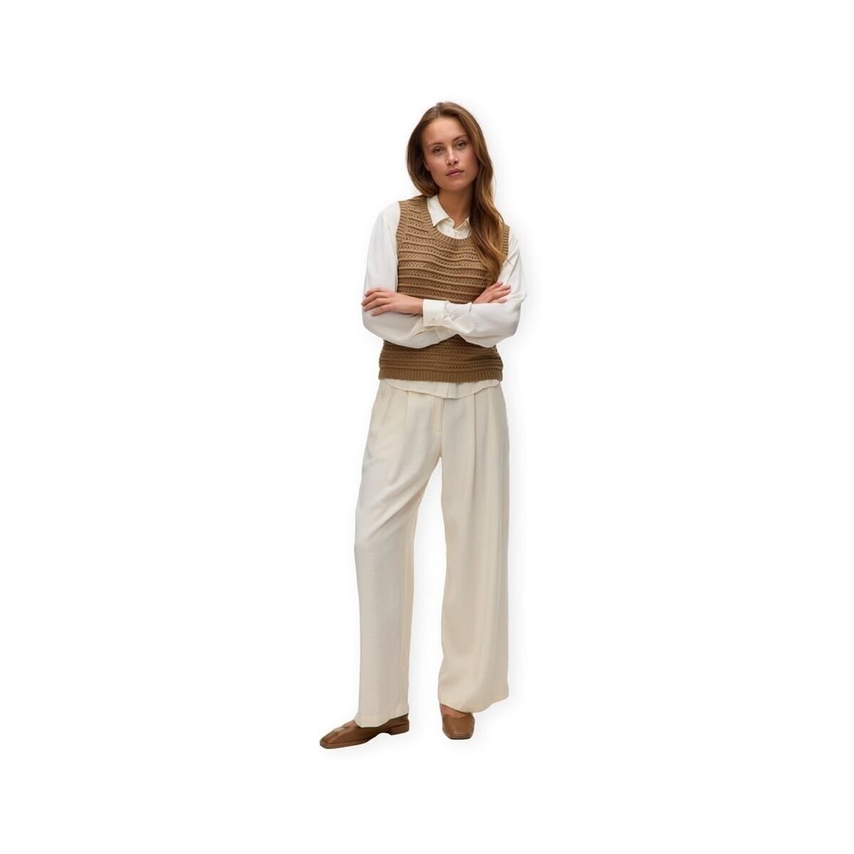 Women's Pants Aware Beige