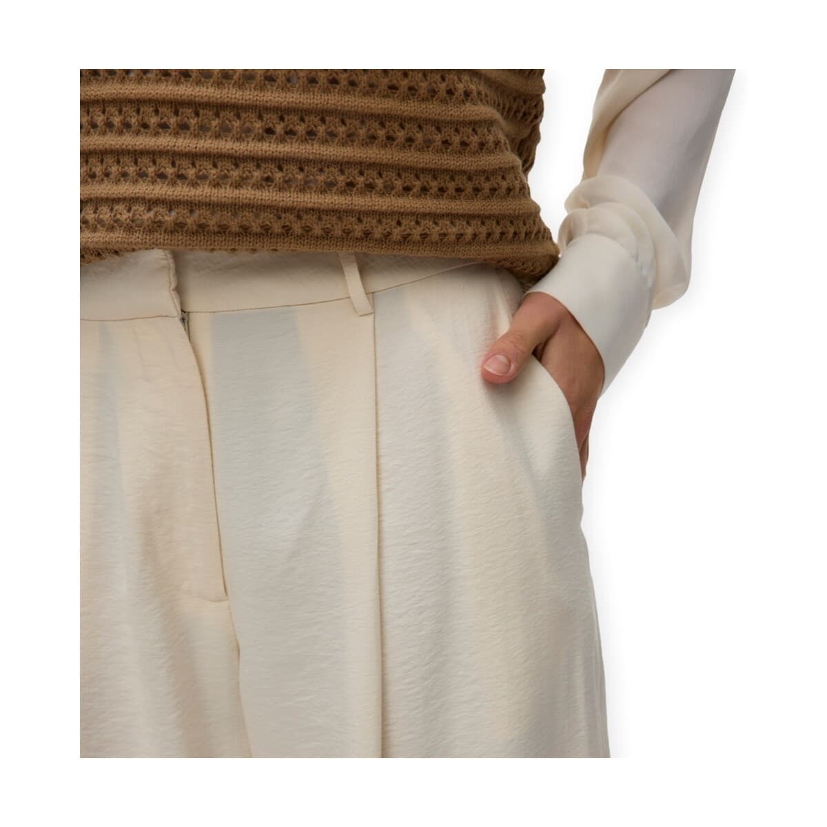 Women's Pants Aware Beige