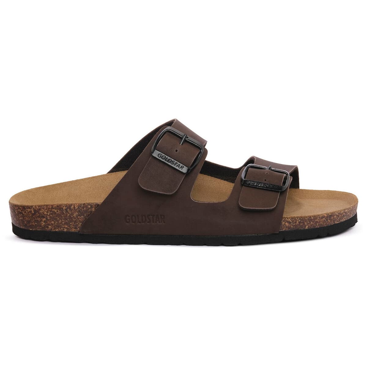 Men's Mules Gold Star Brown